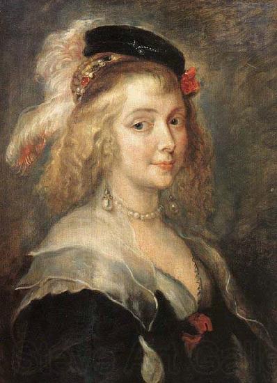 RUBENS, Pieter Pauwel Portrait of Helena Fourment Norge oil painting art